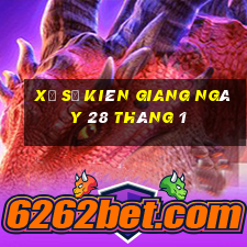 xổ số kiên giang ngày 28 tháng 1