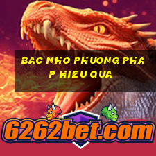 bac nho phuong phap hieu qua