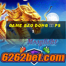 game bao dong đỏ ps1