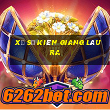 xổ số kiên giang lâu ra