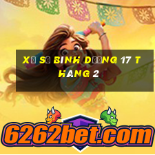 xổ số bình dương 17 tháng 2