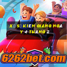 xổ số kiên giang ngày 4 tháng 2