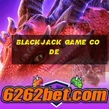 blackjack game code