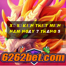 xổ số kiến thiết miền nam ngày 7 tháng 5