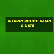 bitcoin online casino liste