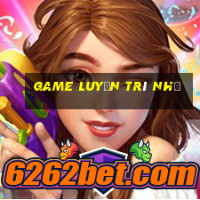 game luyện trí nhớ