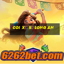 coi xổ số long an