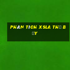 Phân tích XSLA thứ bảy