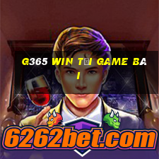 G365 Win Tải Game Bài