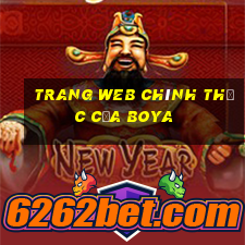 Trang web chính thức của Boya