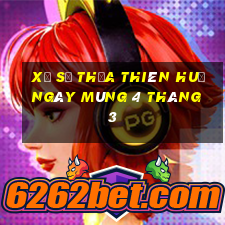 xổ số thừa thiên huế ngày mùng 4 tháng 3