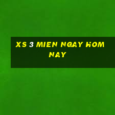 xs 3 mien ngay hom nay