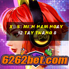 xổ số miền nam ngày 12 tây tháng 8