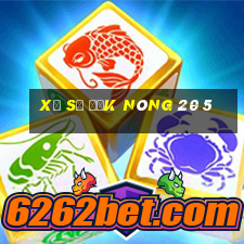 xổ số đắk nông 20 5