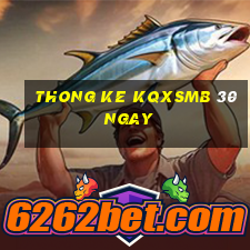 thong ke kqxsmb 30 ngay