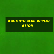 running club application