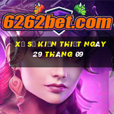 xổ số kiến thiết ngày 29 tháng 09