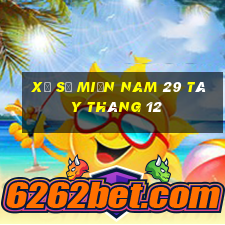 xổ số miền nam 29 tây tháng 12