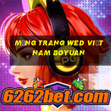 Mạng trang wed Việt nam Boyuan