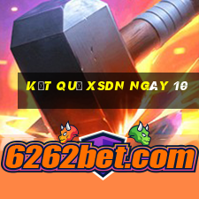 kết quả XSDN ngày 10