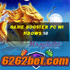 game booster pc windows 10