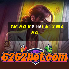 thống kê đài hậu giang