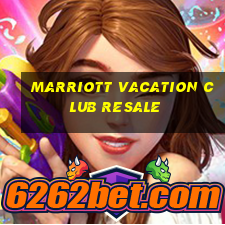 marriott vacation club resale