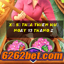 xổ số thừa thiên huế ngày 13 tháng 2