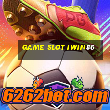 Game Slot Iwin86