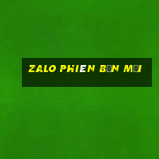 zalo phiên bản mới