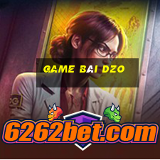 game bài dzo