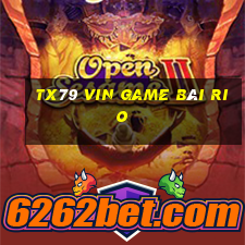 Tx79 Vin Game Bài Rio