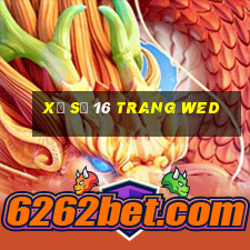 xổ số 16 trang wed