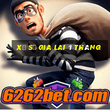 xổ số gia lai 1 tháng