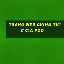 Trang web chính thức của POO