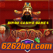 bingo casino games