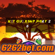 kết quả XSHP ngày 26