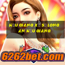 hậu giang xổ số long an hậu giang