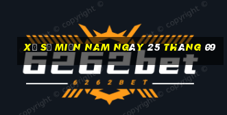 xổ số miền nam ngày 25 tháng 09