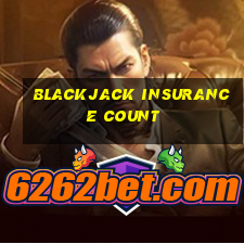 blackjack insurance count