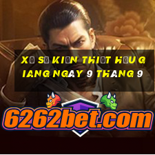 xổ số kiến thiết hậu giang ngày 9 tháng 9