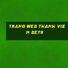 Trang web thành viên bet9