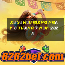 xổ số hậu giang ngày 8 tháng 7 năm 2023