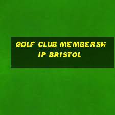 golf club membership bristol