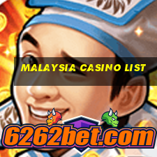 malaysia casino list