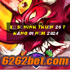 xổ số ninh thuận 26 tháng 01 năm 2024