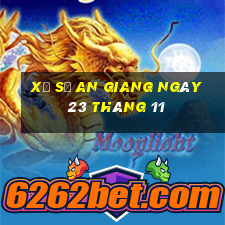 xổ số an giang ngày 23 tháng 11