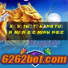 xổ số thứ tư hàng tuần miền bắc minh ngọc