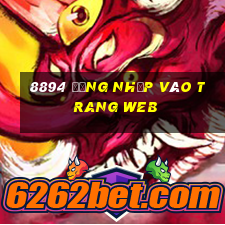 8894 Đăng nhập vào trang web