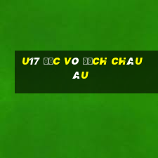 u17 đức vô địch châu âu